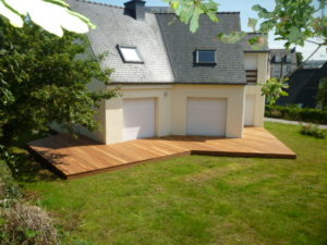 Terrasse Garapa, Chantier sur Brest