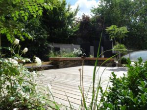 Terrasse Ipé avec fixations invisibles, Chantier sur Bégard (3)