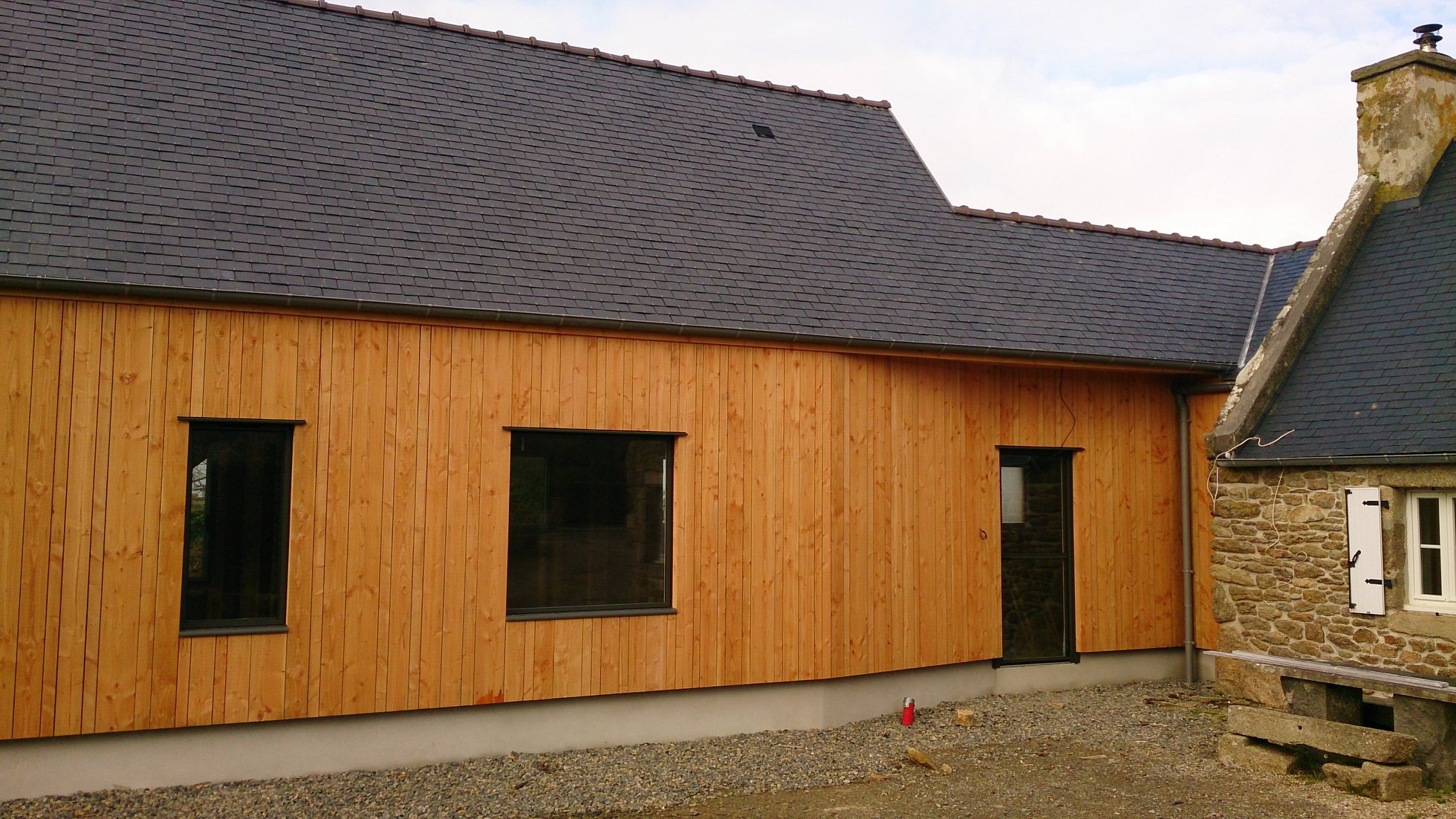 Bardage Douglas Hors Aubier 3 Largeurs Brut De Sci Ets Castel Bois